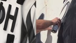 Video: Τα πρώτα γκράφιτι για τα 100 χρόνια του ΟΦΗ