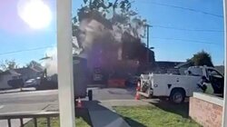 Καλιφόρνια: Σπασμένος αγωγός φυσικού αερίου εξερράγη και διέλυσε σπίτι – Έξι τραυματίες