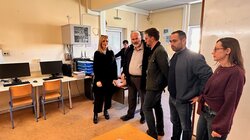 Με νέους σύγχρονους υπολογιστές εξοπλίστηκαν οι αίθουσες πληροφορικής στο Γυμνάσιο Γαζίου