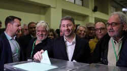 ΠΑΣΟΚ: Ψήφισε ο Νίκος Ανδρουλάκης - Μαζικά στις κάλπες οι σύνεδροι για τη νέα Κεντρική Επιτροπή