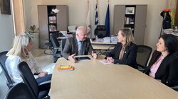 Επίσκεψη της Πρέσβεως του Βασιλείου της Ολλανδίας στην Ελλάδα στο Δήμο Ηρακλείου 