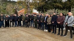 Δήμος Μαλεβιζίου: Τίμησαν τον Ιωάννη Παλμέτη - Σύμβολο ανδρείας και αυταπάρνησης, δήλωσε ο Μεν. Μποκέας