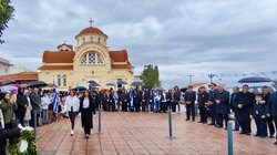  Δήμος Χερσονήσου: Τίμησαν τους τους ήρωες του 1821, γιόρτασαν τον Ευαγγελισμό της Θεοτόκου στις Γούρνες