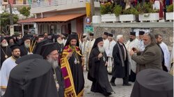 Στις ενθρονίσεις των νέων Μητροπολιτών ο πρόεδρος του Ιστορικού Συλλόγου Αποδήμων Ρεθυμνίων Αττικής «Το Αρκάδι» 