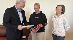 Ηράκλειο: Μαθητές και εκπαιδευτικούς από την Πολωνία και την Ιταλία υποδέχθηκε ο Αλέξης Καλοκαιρινός στη Λότζια