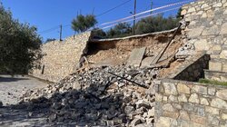 Πτώση τοίχου, Άγιος Νικόλαος 