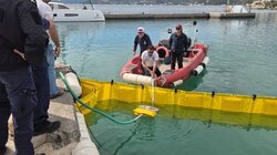 'Ασκηση, Θαλάσσια ρύπανση, Άγιος Νικόλαος 