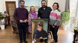 Δωρεά μοναδικού έργου τέχνης στον Δήμο Χανίων από την Τζέτα Δουλαβέρη