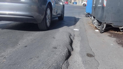 ηρακλειο δρομος οδοστρωμα