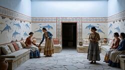 Ταξίδι 3.700 χρόνια πίσω: Η Κνωσός του 1700 π.Χ. "ζωντανεύει" με AI - Βίντεο