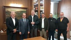 Ο Δήμαρχος Ρεθύμνης Γιώργης Μαρινάκης δέχθηκε ευχές για την ονομαστική του εορτή