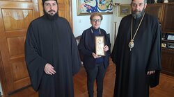 Εθιμοτυπική επίσκεψη του Σεβασμιωτάτου Μητροπολίτη Ιωακείμ στην Αντιπεριφερειάρχη Ρεθύμνης