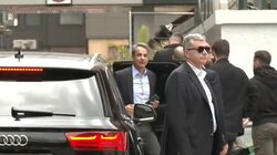 Ο Κυριάκος Μητσοτάκης στον Ευαγγελισμό για τον Γιώργο Μυλωνάκη