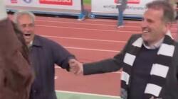 Η... φιέστα της οικογένειας Παπαματθαιάκη - Ο χορός στον αγωνιστικό χώρο του Πανθεσσαλικού