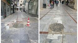 Ηράκλειο: Έκλεισαν τη μια τρύπα κι άφησαν τη διπλανή ανοιχτή!