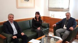 Συνάντηση Περιφερειάρχη Κρήτης με τον Δήμαρχο Σητείας