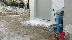 Ο καιρός τρελάθηκε: Η Κρήτη της ζέστης και του χαλαζιού - Σε απόγνωση ξανά οι παραγωγοί