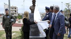 Συγκίνηση στις εδηλώσεις μνήμης για τον σμηναγό Κωνσταντίνο Ηλιάκη στα Χανιά 