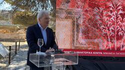 Στις εκδηλώσεις για την ιστορική εγγραφή των Μινωικών Ανακτορικών Κέντρων στον Κατάλογο της UNESCO ο Αλέξης Καλοκαιρινός
