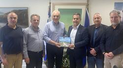 Συνάντηση του προέδρου της ΝΟΔΕ Ηράκλειου με τον Δήμαρχο Βιάννου