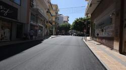 Ηράκλειο: Εργασίες ανύψωσης φρεατίων στην συμβολή των οδών Αγίου Μηνά και Καλοκαιρινού