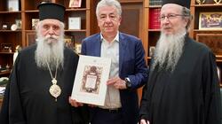 Αρχιεπίσκοπος Σινά, Περιφερειάρχης Κρήτης