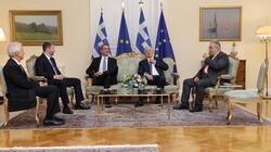 Η δεξίωση στο Προεδρικό Μέγαρο για την 52η επέτειο αποκατάστασης της Δημοκρατίας