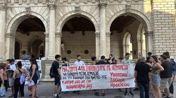 Ηράκλειο: Διαμαρτυρία για τον δρόμο στο ΙΤΕ, μετά το σοβαρό τροχαίο