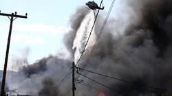 Φωτιά τώρα στην Οινόη Αττικής - 120 πυροσβέστες και εναέρια μέσα στη μάχη