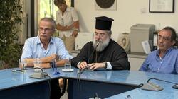 Στον Δήμαρχο Πλατανιά Γιάννη Μαλανδράκη ο νέος Μητροπολίτης Κυδωνίας και Αποκορώνου κ.κ. Τίτος