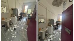 Ηράκλειο - Κατάρρευση τμήματος οροφής στο Βενιζέλειο: “Σκεφτείτε να συνέβαινε μέσα στη ΜΕΘ πάνω από ασθενή...”