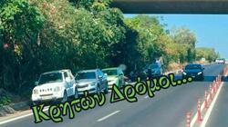 Χανιά: Καραμπόλα στον ΒΟΑΚ - Σύγκρουση τριών οχημάτων στο Γαλατά