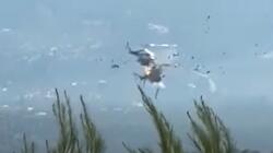 Σοκαριστικό video: Η στιγμή της σύγκρουσης των δύο πυροσβεστικών ελικοπτέρων