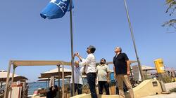  Χανιά: Επανατοποθετήθηκε η «Γαλάζια Σημαία» στη Νέα Χώρα - Εξαιρετικής ποιότητας τα νερά, καθησυχαστικά τα ευρήματα στην άμμο