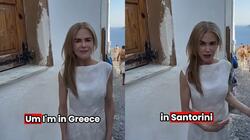 Νικόλ Κίντμαν: «Παρούσα» στην εκδήλωση του σχολείου της στο Σίδνεϊ με… μήνυμα από τη Σαντορίνη (Βίντεο) 