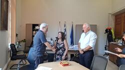 Ορκωμοσία νέας μόνιμης υπαλλήλου ηράκλειο
