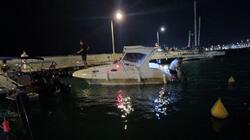 Ακυβέρνητο σκάφος στον Παγασητικό - Ασφαλείς πατέρας και γιος