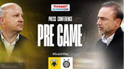 Τελικός Super Cup ΟΦΗ - ΑΕΚ: Live η συνέντευξη Τύπου 