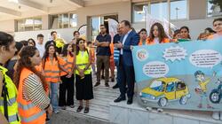 Ρέθυμνο: Οι μαθητές γίνονται «Σχολικοί Τροχονόμοι» και στέλνουν μήνυμα υπευθυνότητας, και σωστής κυκλοφοριακής συμπεριφοράς