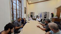 Δήμος Ηρακλείου: Μπαράζ συναντήσεων Καλοκαιρινού με συλλόγους και φορείς της πόλης