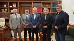 ΕΛΜΕΠΑ: Η νέα Πρυτανική Αρχή συναντήθηκε με τον Περιφερειάρχη Κρήτης 
