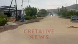 Ιεράπετρα: Επιχειρήσεις απεγκλωβισμού ατόμων στο Κουτσουνάρι