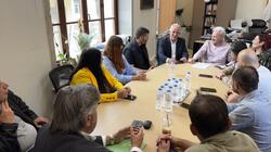 Εκπρόσωποι ΔΟΕ με δήμαρχο Ηρακλείου 