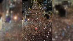 Βελιγράδι, Φοιτητική Λίστα, Διαδήλωση