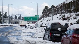 Κακοκαιρία Ελπίδα: Μερική αποκατάσταση της κυκλοφορίας στην Αττική Οδό