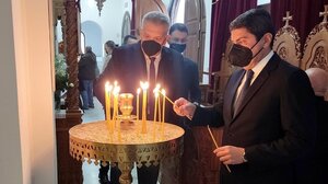 Στο Αρκαλοχώρι για τα Θεοφάνεια ο Λ. Αυγενάκης