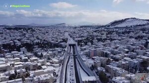 Η Αττική Οδός από ψηλά