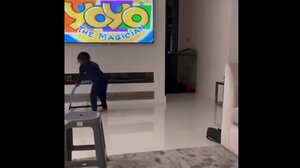 Απίθανος – Ο 4χρονος γιος του Στέρλινγκ μιμείται τον πανηγυρισμό του Ρονάλντο