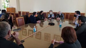 Συνάντηση Δημάρχου Ηρακλείου Βασίλη Λαμπρινού με τη νέα διοίκηση του ΤΕΕ/ΤΑΚ