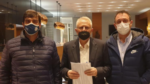 Συνάντηση Βοργιά- Μωϋσάκη με τον Γιάννη Ραγκούση 